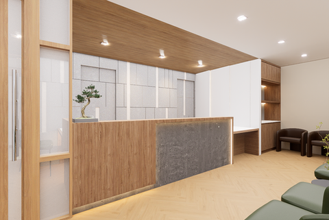 interior Twin Oaks