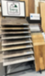 bergmann and cascade flooring display