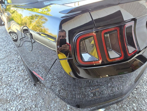 black car detailing services