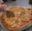 Cut pizza