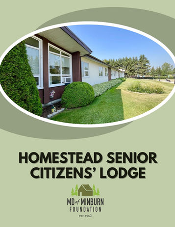Homestead Senior Citizens' Lodge exterior and logo