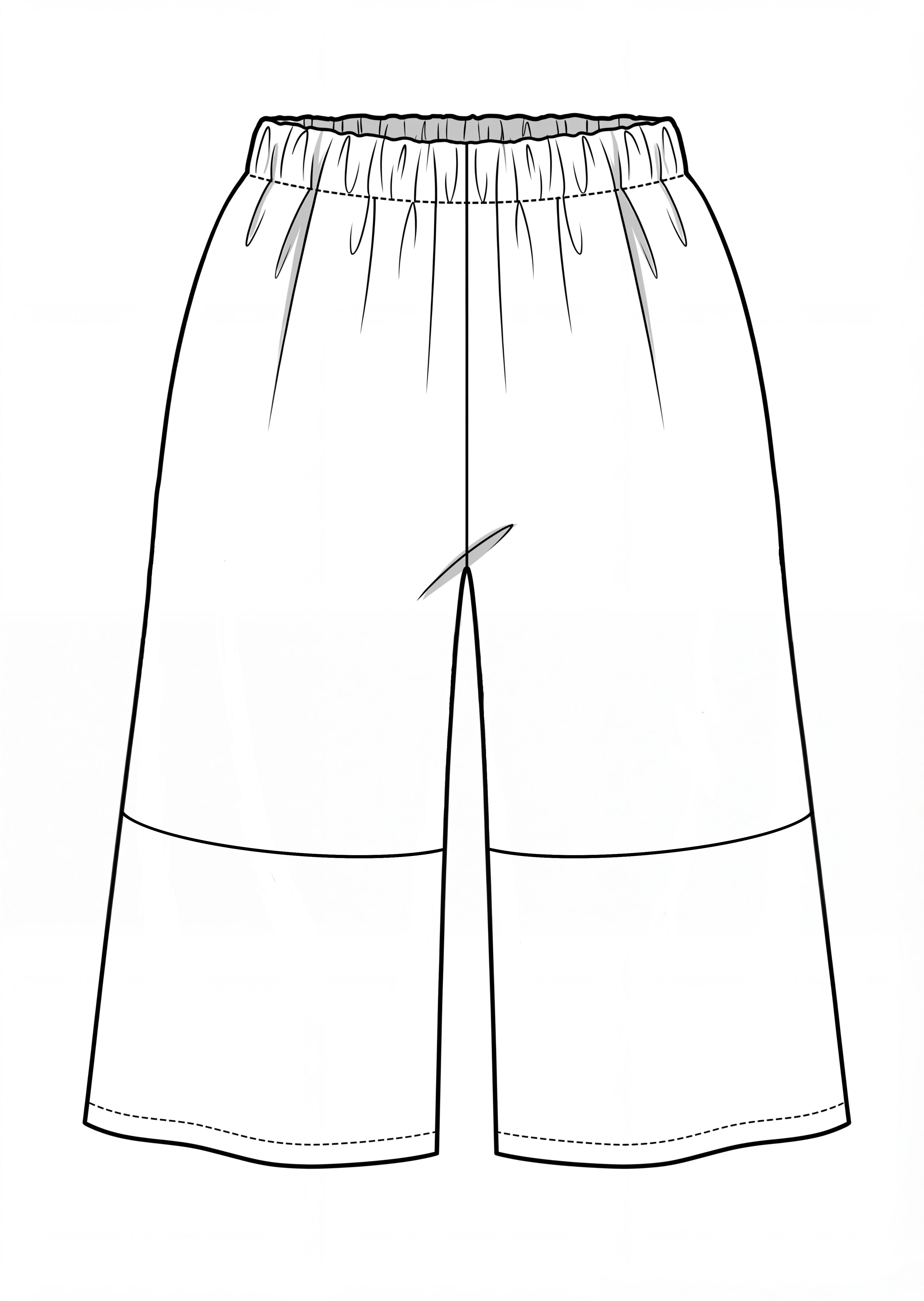 Rowan (Wide Leg with Cut)