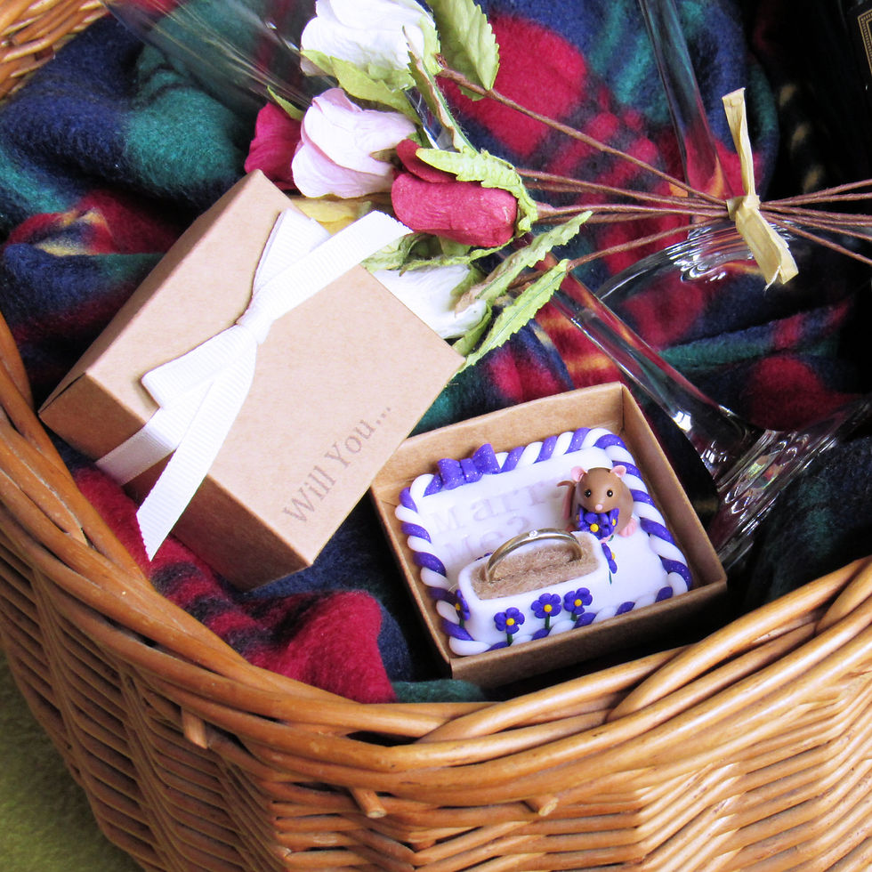 Thumbnail: Rat engagement ring box
