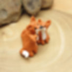 Thumbnail: Tiny fox ornament