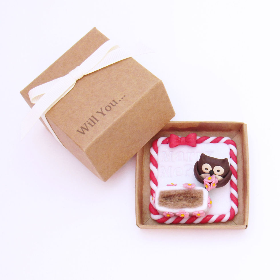 Thumbnail: Owl keepsake ring holder