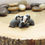Thumbnail: Tiny badger family ornament
