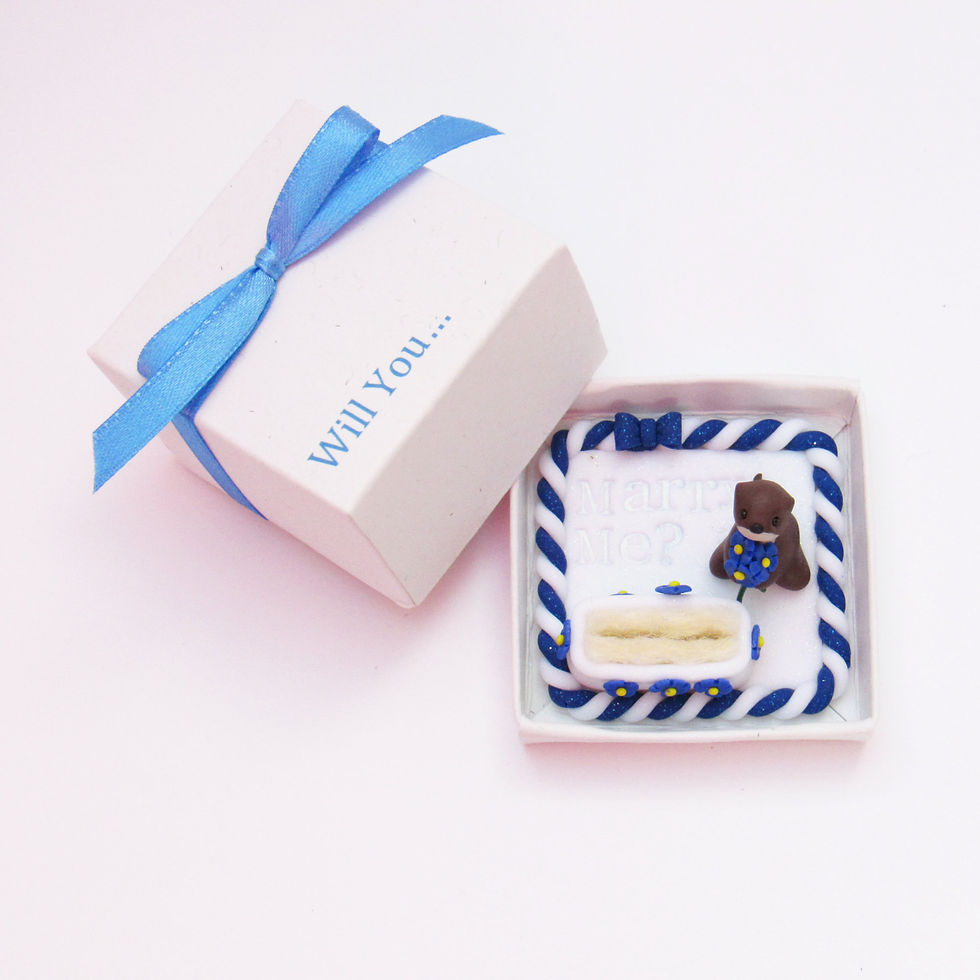 Thumbnail: Animal proposal ring box