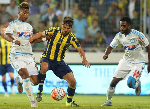 Olympique Marsilya Maçının Görüntüleri