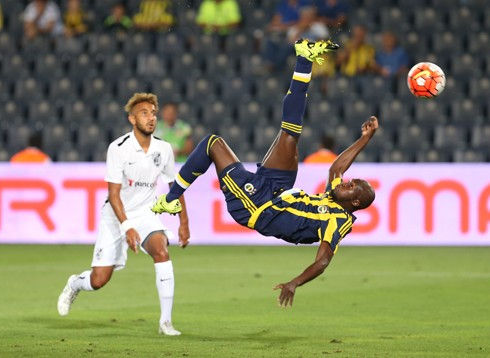 Vitoria Guimaraes maçının görüntüleri