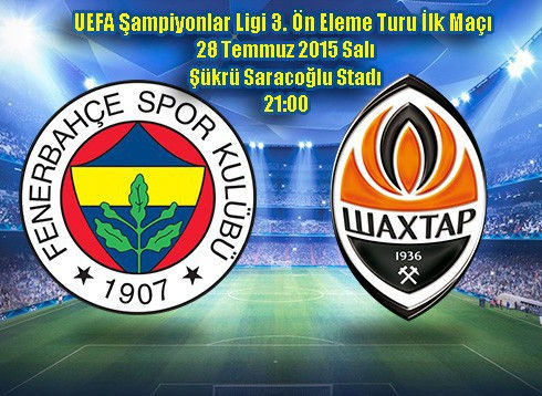 Fenerbahçemiz Shakhtar Donetsk’i Konuk Ediyor