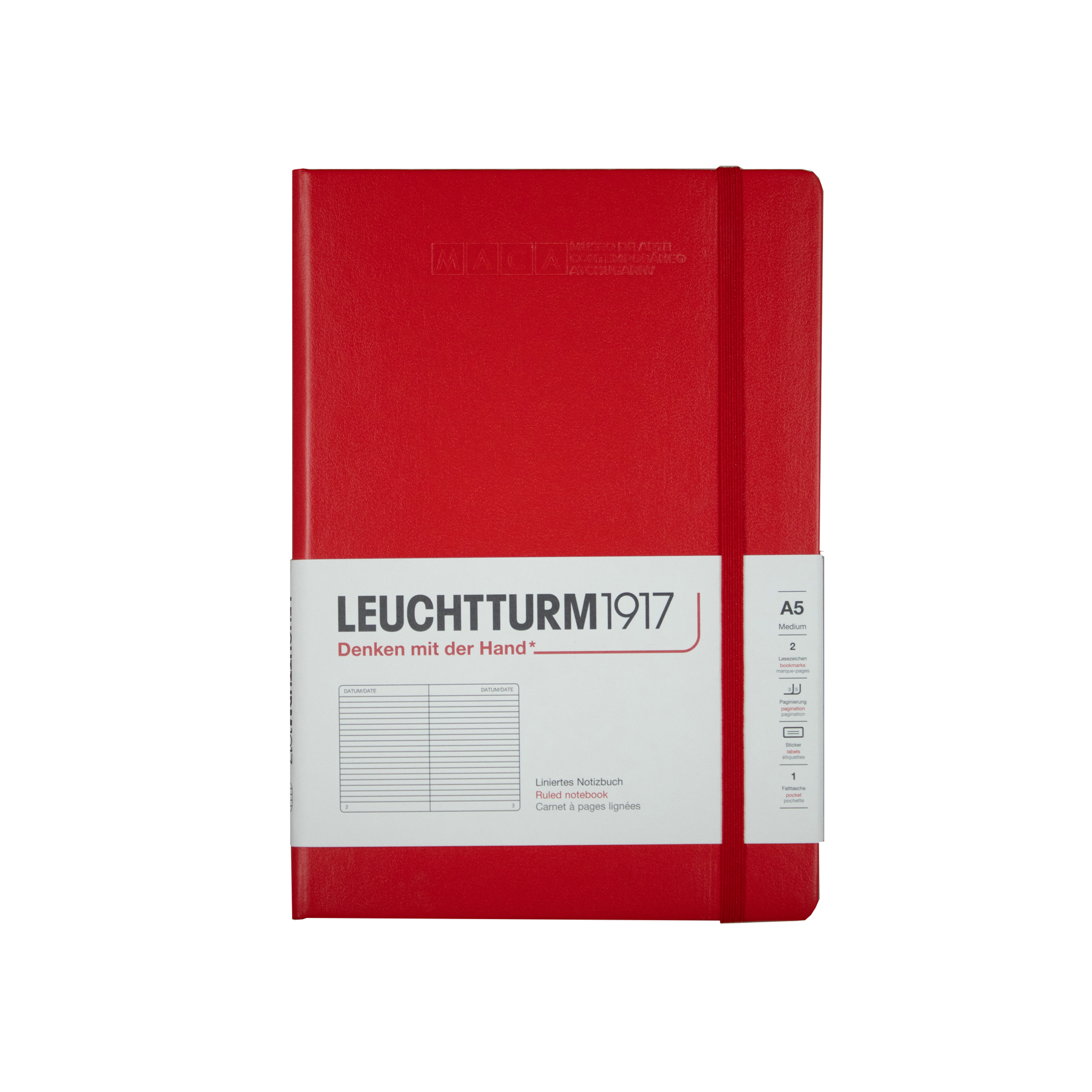Cuaderno Leuchtturm A5 Tapa dura