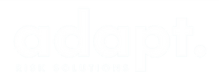 Adapt Risk Solutions logo in white