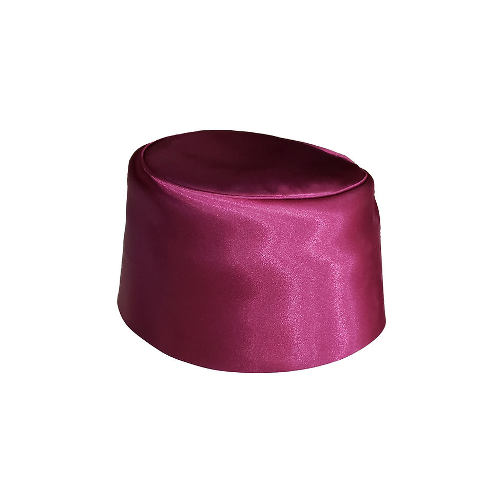 Thumbnail: hat liner  color: 1912 burgundy