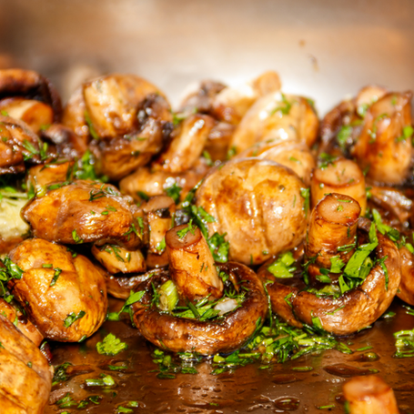 פטריות על האש