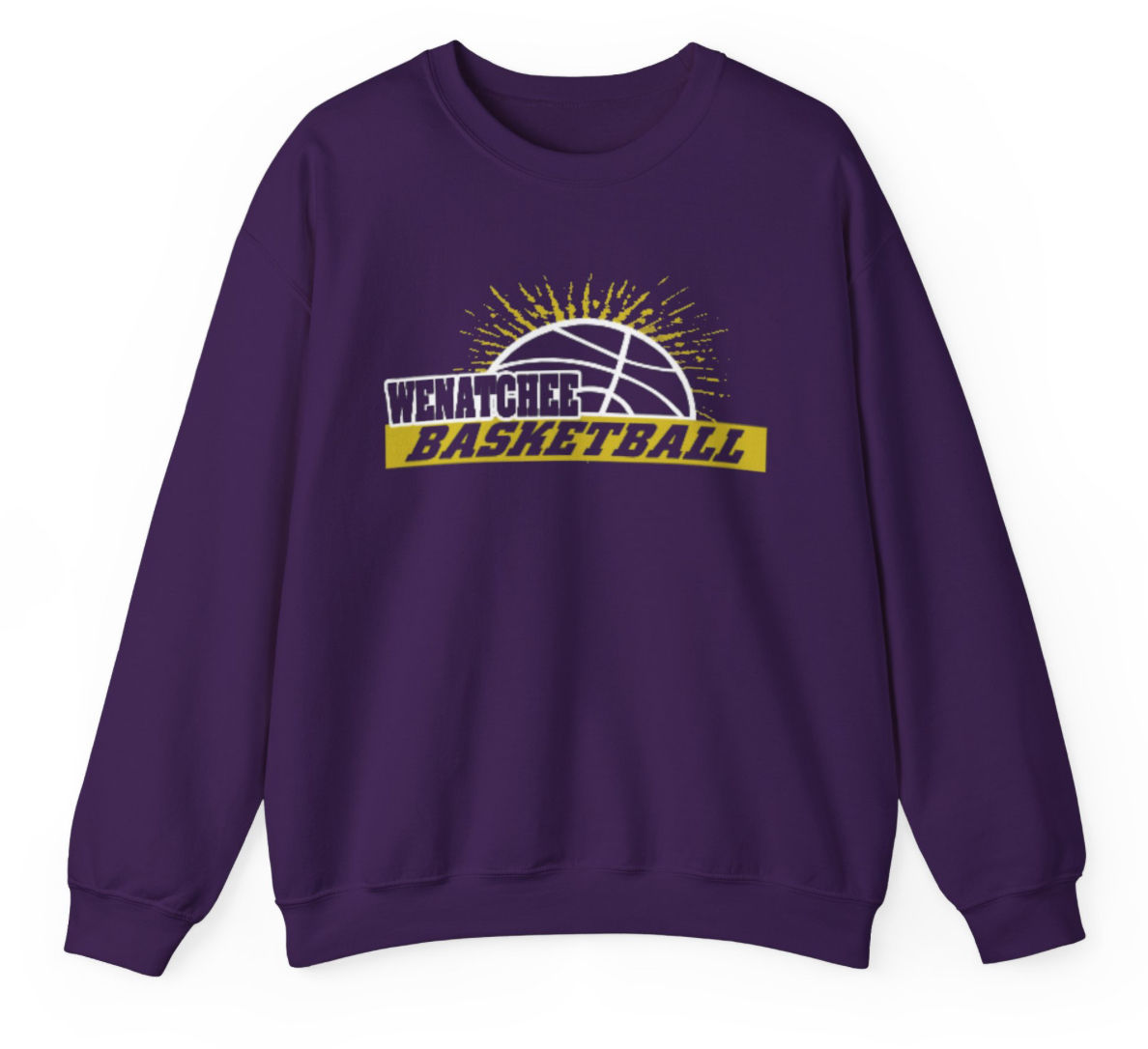 Wenatchee Basketball Gold Crewneck