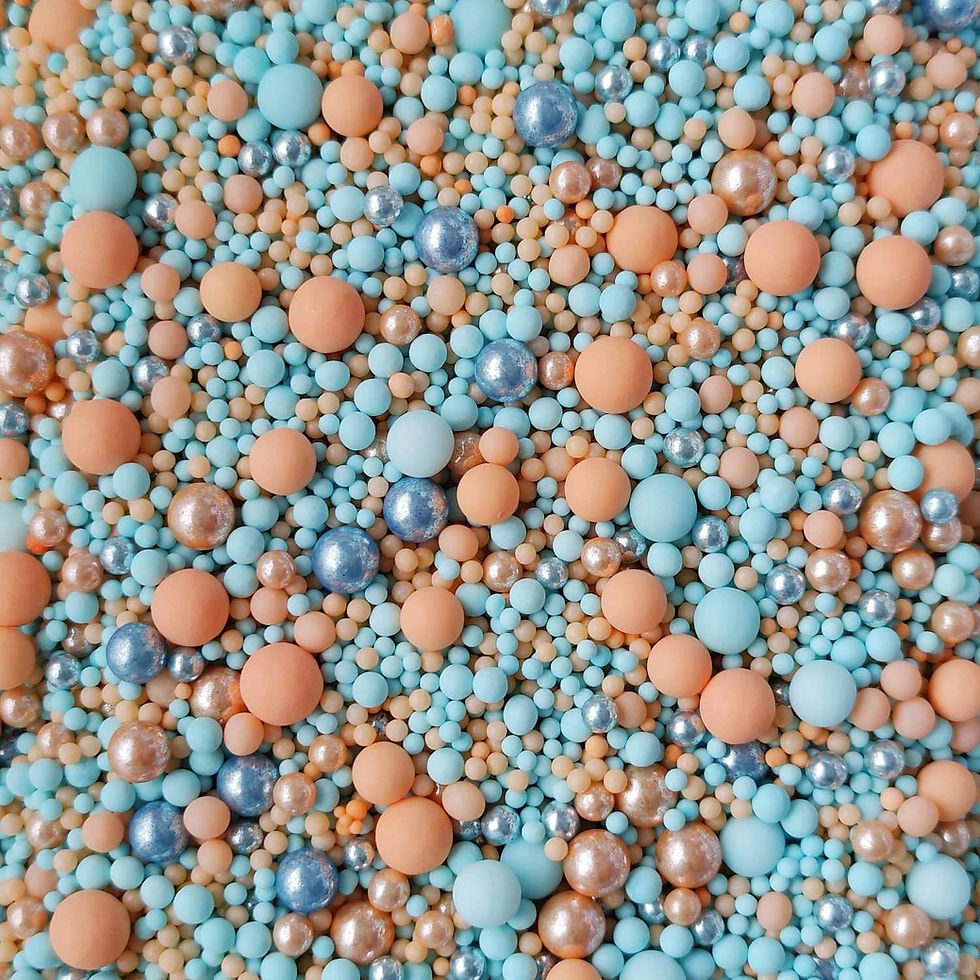 Thumbnail: Colour Block, Citrus Sky Deluxe Sprinkle Blend 120g