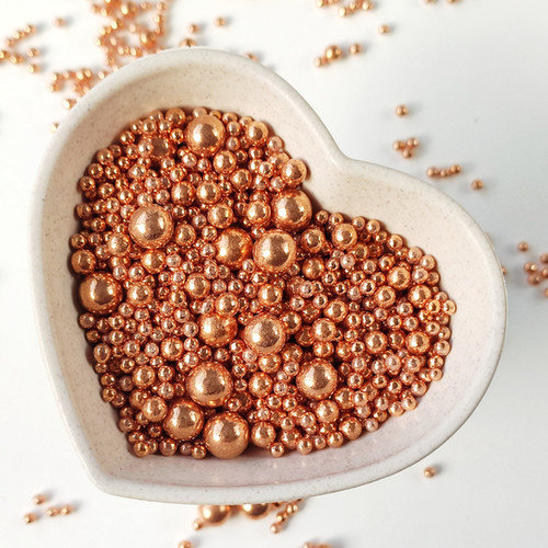 Deluxe Rose Gold Sprinkle Blend, Basics 120g PICNARTsugar Pty Ltd