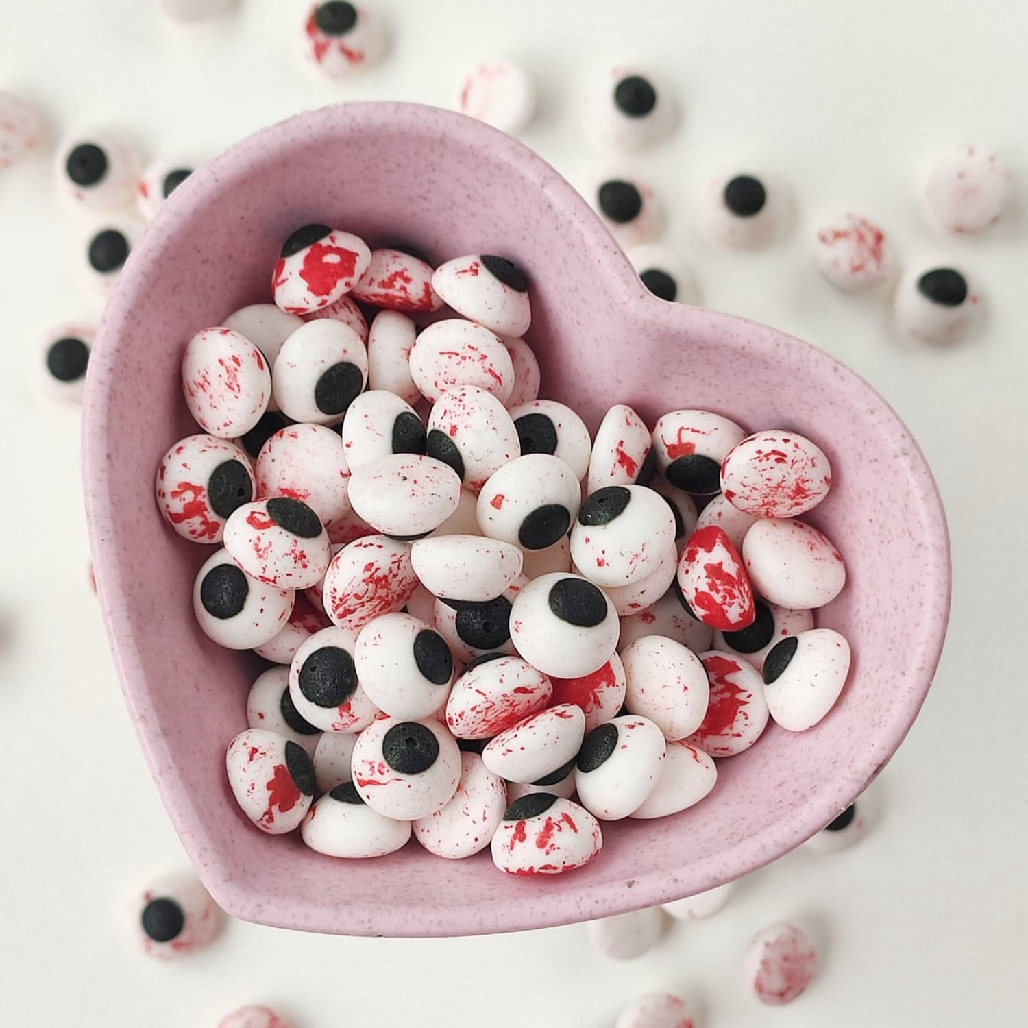Bloody Eye Balls, Deluxe Halloween Sprinkle Shapes 60g