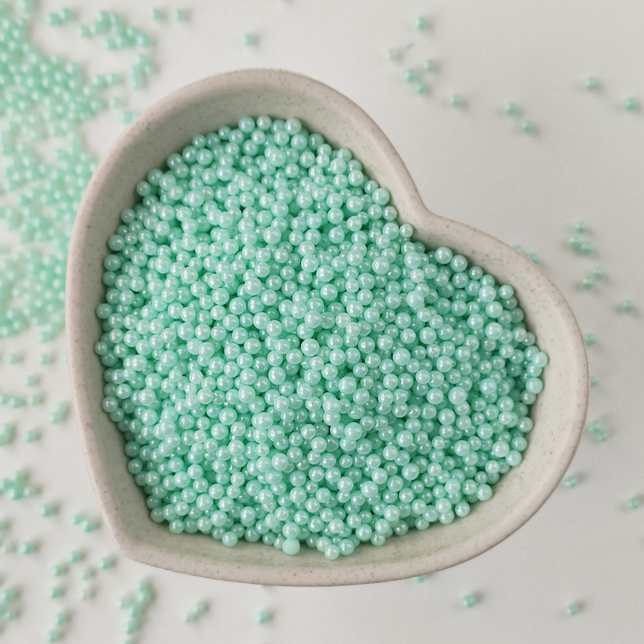 Aruba Blue, 2mm Deluxe Nonpareils Sprinkles 120g