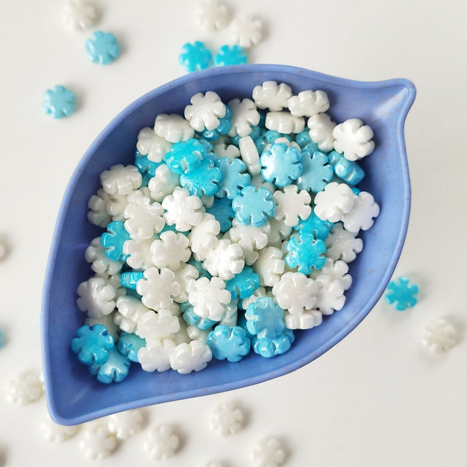 Snowflakes Christmas Sprinkles, Deluxe Sprinkle Basics 60g