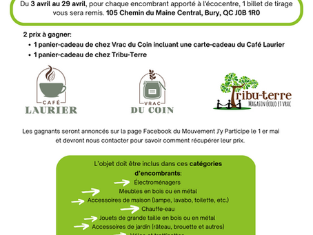 L'Écocentre de Bury veut vos encombrants (ou « gros rebuts »)