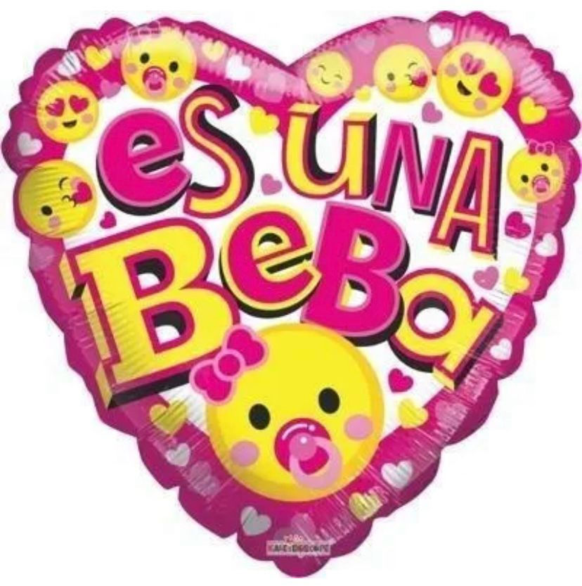 Coraón rosa baby