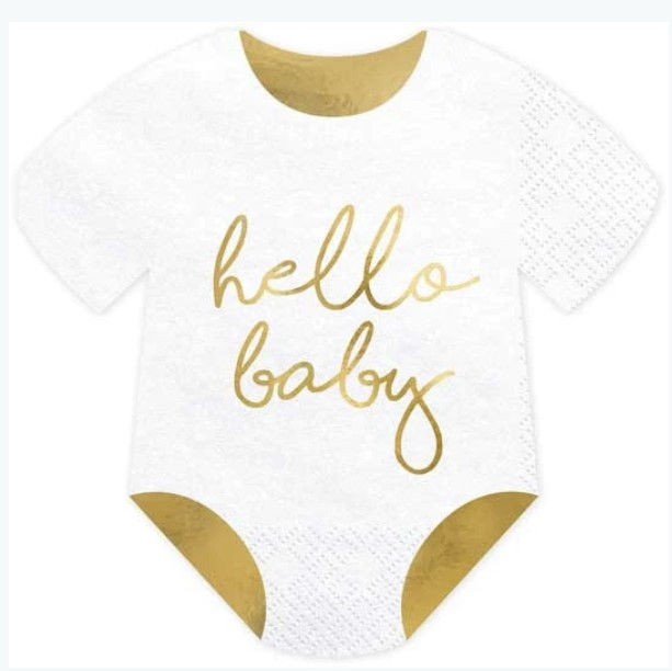Servilleta Hello Baby