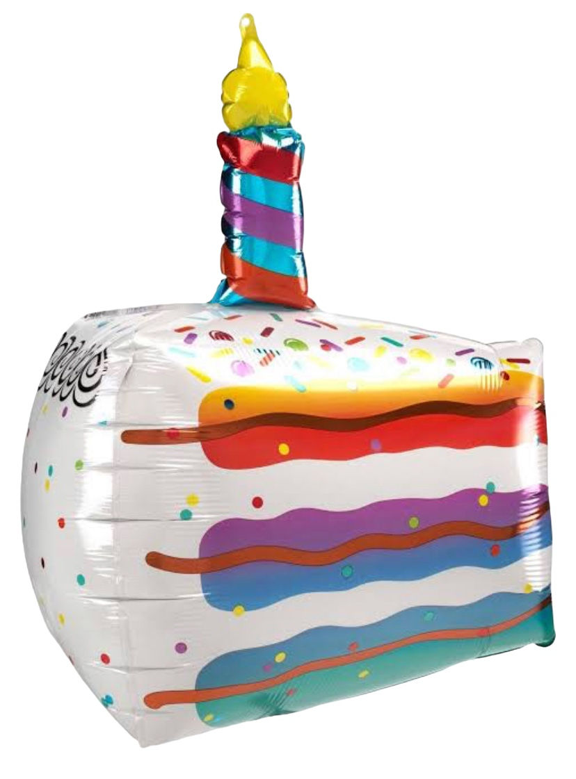 Globo "Rebanada de Pastel"