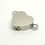 Thumbnail: Heart Bangle Cremation Urn Cuff Bracelet