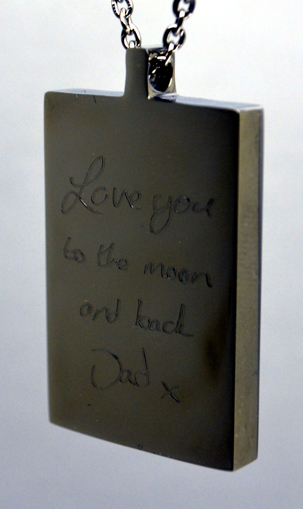 Thumbnail: Handwriting Custom Cremation Urn Pendant Necklace