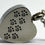 Thumbnail: Pawprint Heart Cremation Urn Keepsake Necklace
