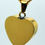 Thumbnail: 24k Gold Plated Chunky Heart Cremation Urn Necklace