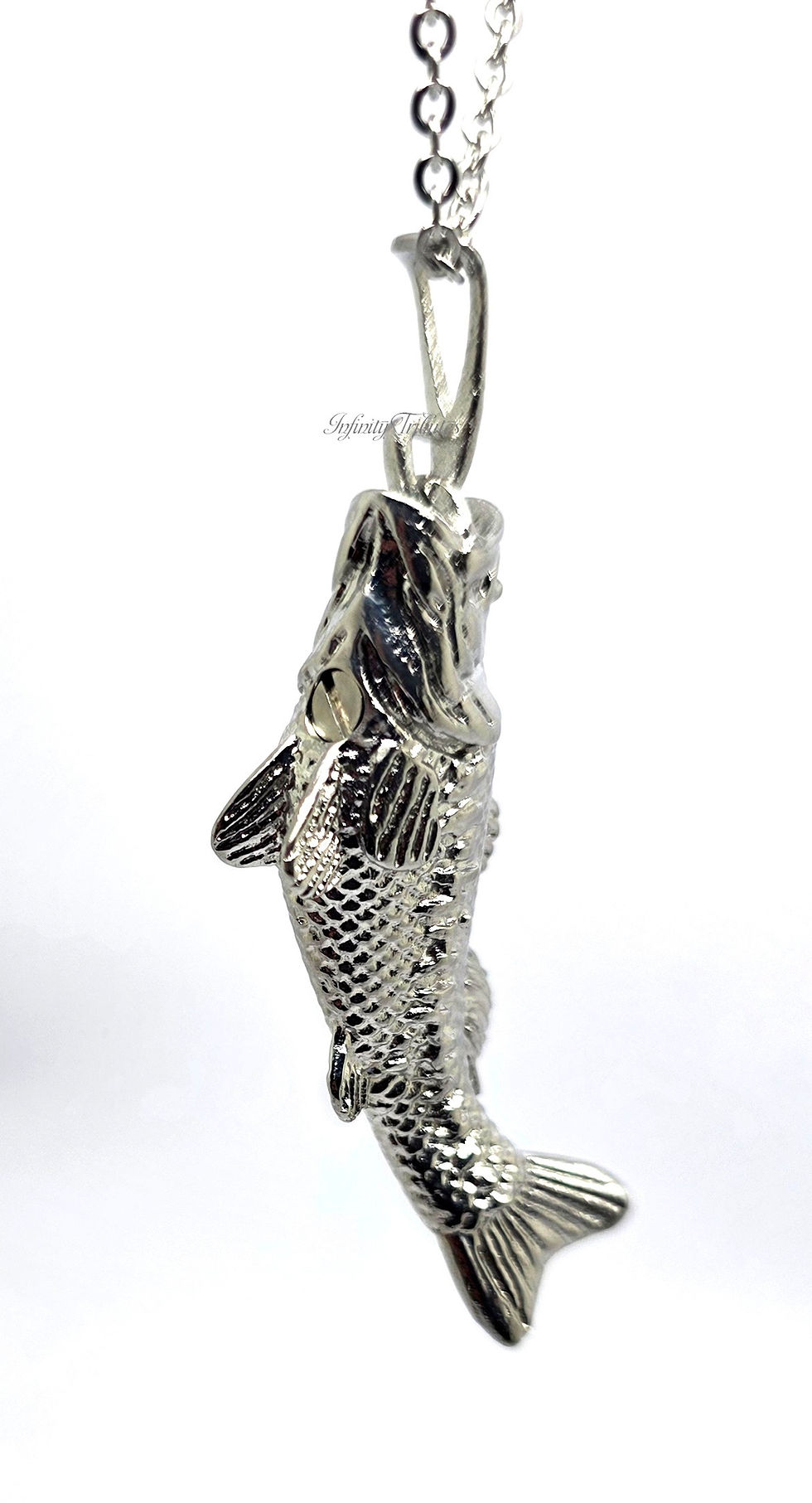 Thumbnail: Fish Cremation Urn Ashes Necklace