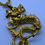 Thumbnail: 24k Gold Plated Dragon Cremation Urn Keepsake Pendant Necklace