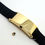 Thumbnail: 24k Gold Plated Silicone ID Bangle Cremation Urn Bracelet