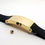 Thumbnail: 24k Gold Plated Silicone ID Bangle Cremation Urn Bracelet