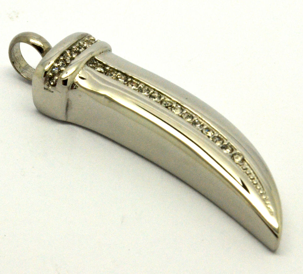 Thumbnail: Horn of Life/Plenty Cremation Urn Pendant Necklace