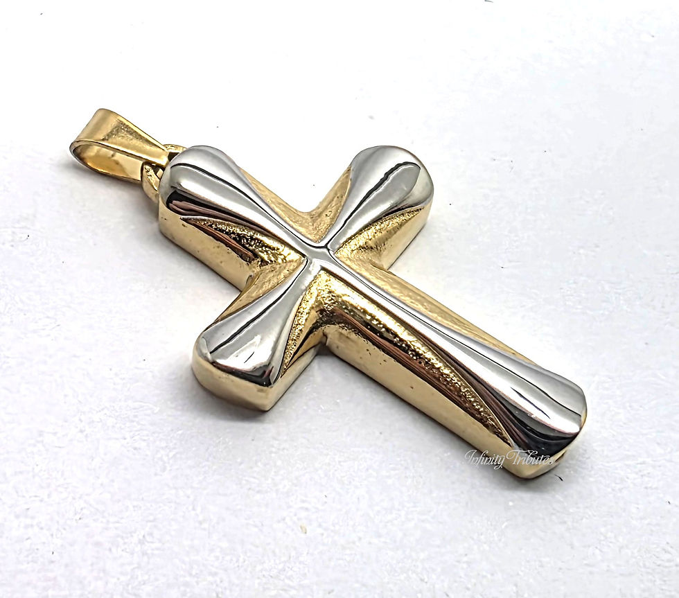 Thumbnail: Cross Cremation Urn Necklace