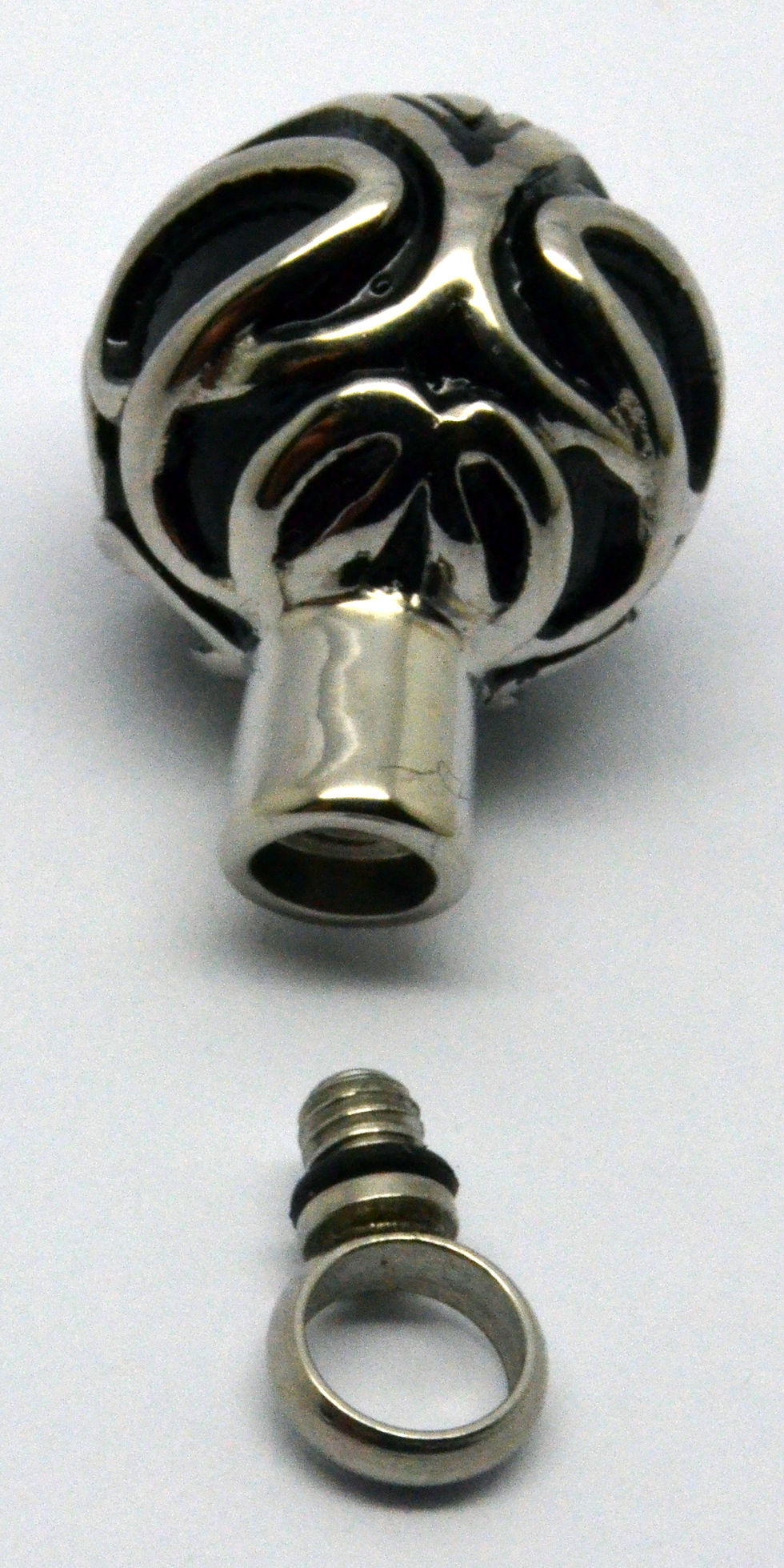 Thumbnail: Tribal Ball Cremation Urn Pendant Necklace
