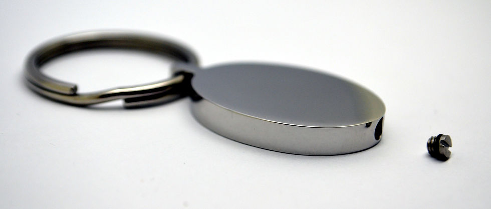 Thumbnail: Handwriting Custom Cremation Urn Keyring