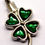 Thumbnail: Clover Cremation Urn Necklace