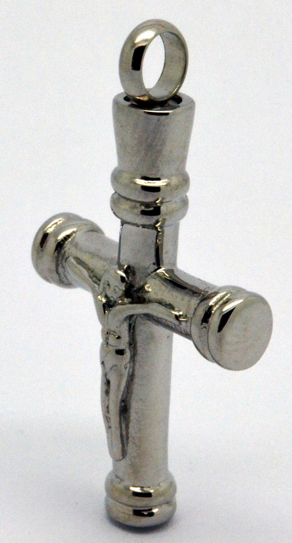 Thumbnail: Jesus Cross/Crucifix Cremation Urn Keepsake Pendant Necklace