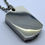 Thumbnail: Handwriting Custom Chunky Dogtag Cremation Urn Pendant Necklace