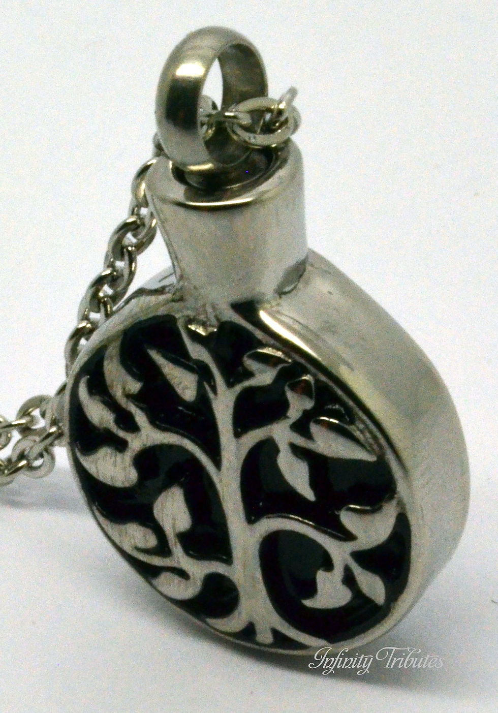 Thumbnail: Family Tree of Life Cremation Urn Ashes Necklace