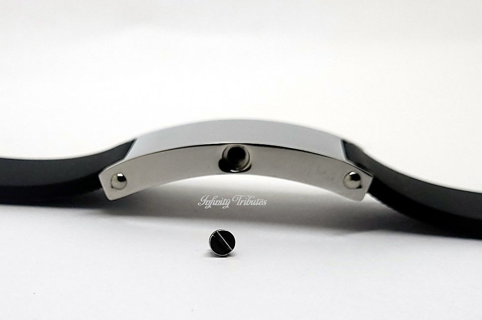 Thumbnail: Silicone ID Bangle Cremation Urn Bracelet