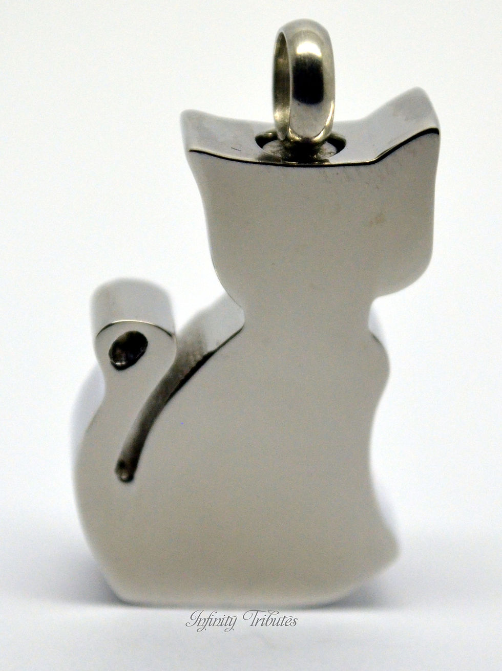 Thumbnail: Cat Cremation Urn Keepsake Pendant Necklace