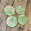 Thumbnail: Green Alcohol Ink Coasters