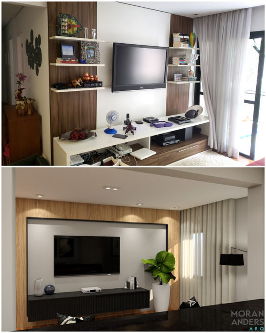 Reforma Apartamento Alphaville, Barueri.
Projeto e execução de obras
