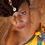 Thumbnail: Traditional African Print Sarong/Scarf/Dress w/Cultural Beaded Fringes