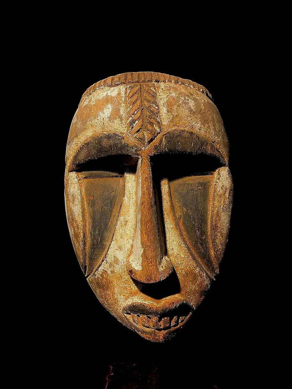 African Tribal Wooden Igbo Spirit Mask